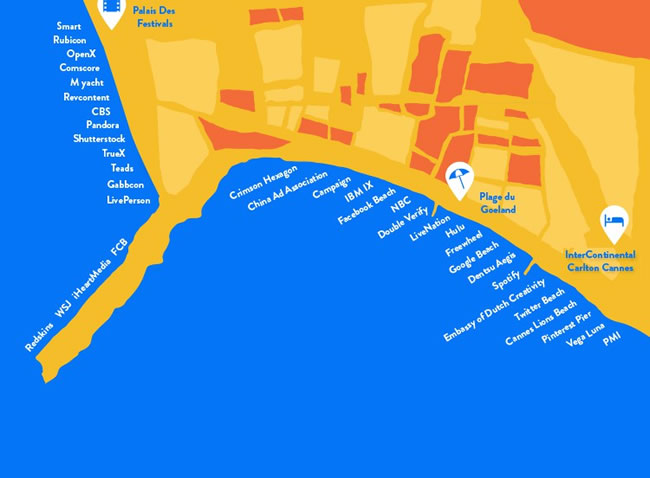 Cannes Map 